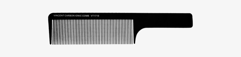 Vincent Carbon Flat Top Comb - Flat Top Combs, transparent png download