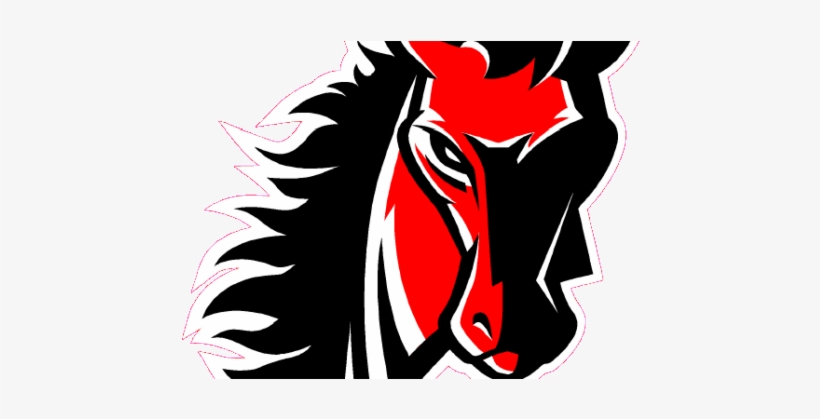 The 7th Grade East Bronco Football Team Took On The - Horse Mascot Clip Art, transparent png download