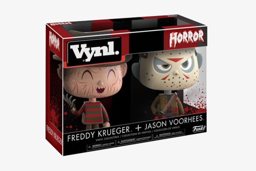 Funko Vynl Horror - Funko Vinyl Freddy Jason, transparent png download