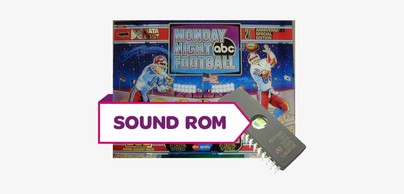 Monday Night Football Sound Rom F7 - Monday Night Football Pinball, transparent png download
