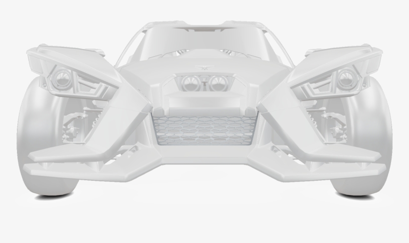 Painted Front Grille - Polaris Slingshot, transparent png download