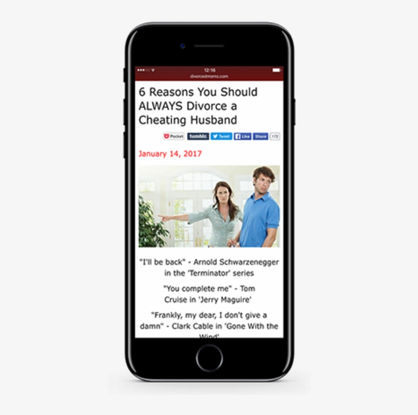 Divorced Moms Powered By Command Center - Website, transparent png download