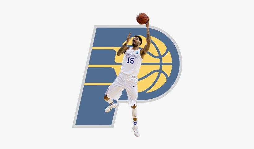 Willie Cauley-stein, C Kentucky Ht - Indiana Pacers P Logo, transparent png download