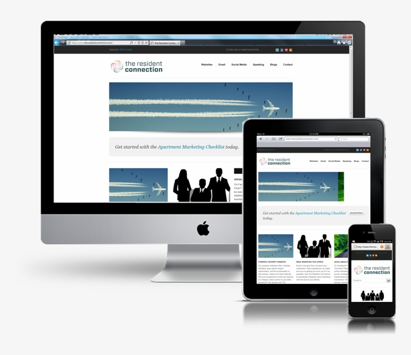 Responsive Website Design - Site Portfolio Interior Designers, transparent png download