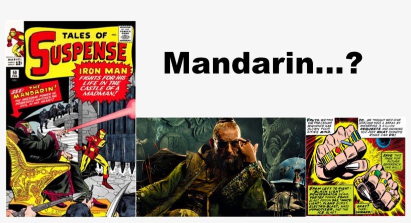 Wong Tsz Mandarin Combine 1 - Iron Man Mandarin Comics, transparent png download