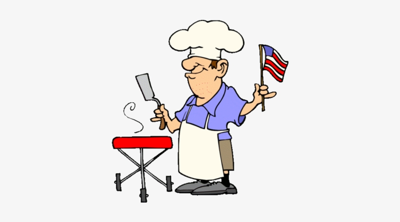 July Fourth Bbq Medium - 4th Of July Bbq Clip Art, transparent png download