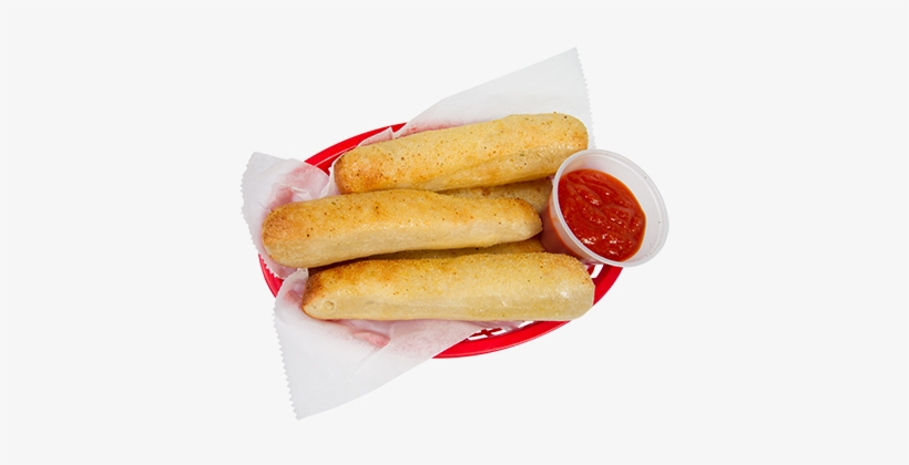 Breadsticks And Dipping Sauce At Johnny's Pizza House - Johnny's Pizza Cheese Bread Stix, transparent png download