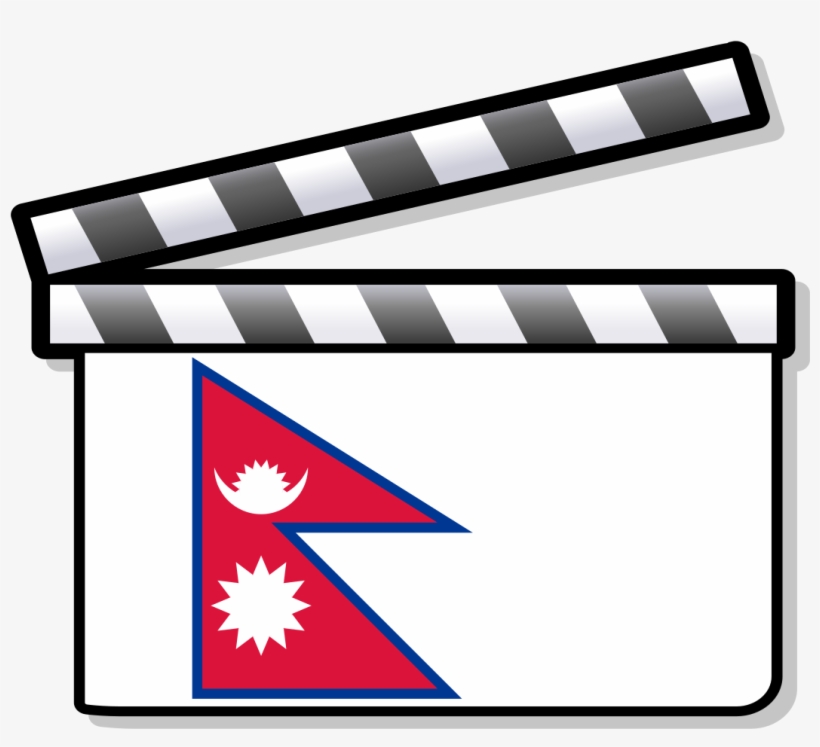 Nepal Film Clapperboard - Cinema In The Uk, transparent png download