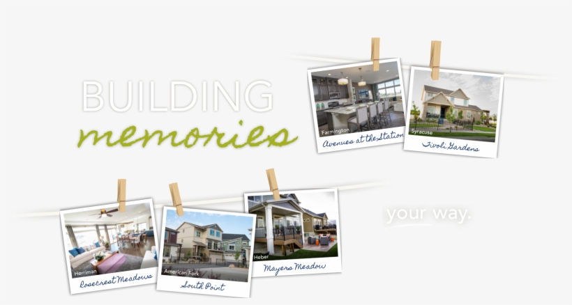 Clothes Pin Photos Banner - Flyer, transparent png download