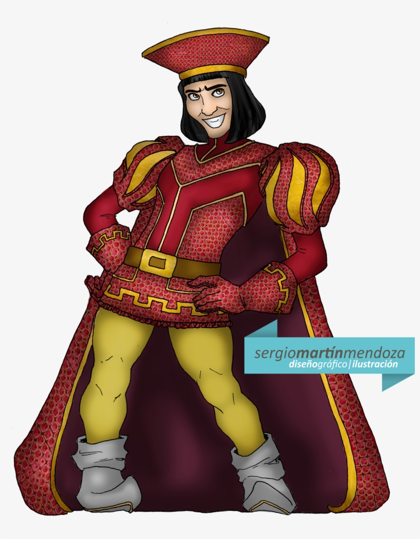 Lord Farquaad Royal Party, Lord Farquaad, Comedia Musical, - Cartoon, transparent png download