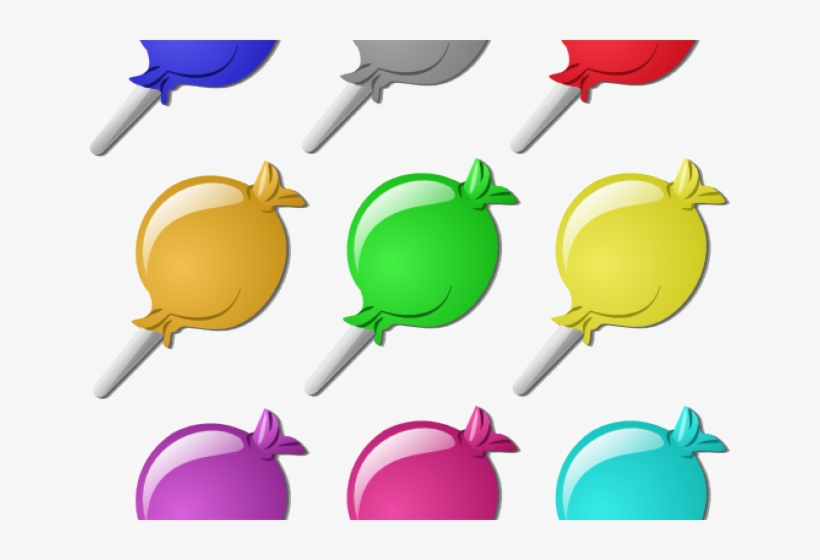 Lollipop Clipart Marble - Clip Art, transparent png download
