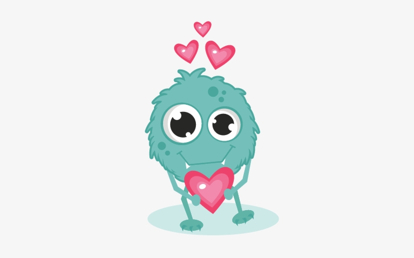 Deluxe Clip Art Monster Free Monster Clipart Clipartix - Valentines Day Monster Clip Art, transparent png download