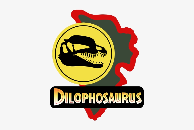 Park Birthday Parties, 5th Birthday, Birthday Party - Dilophosaurus Jurassic Park Sign, transparent png download