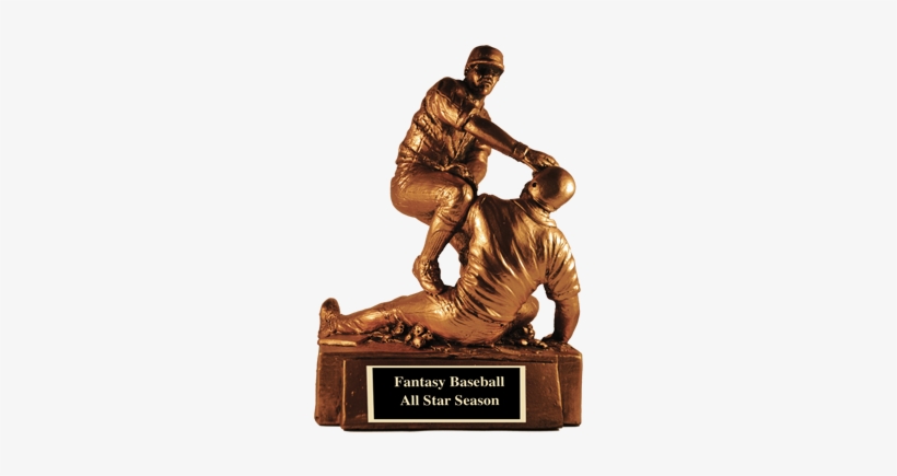 Elite Sculpture - Fantasy Baseball Trophy, transparent png download
