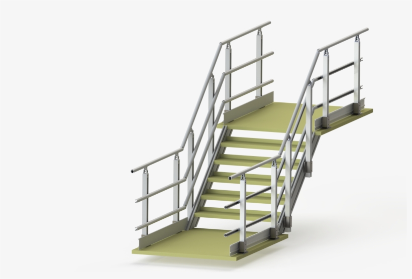 Alphastrut Handrails For Offshore And Marine - Handrail Design Offshore, transparent png download