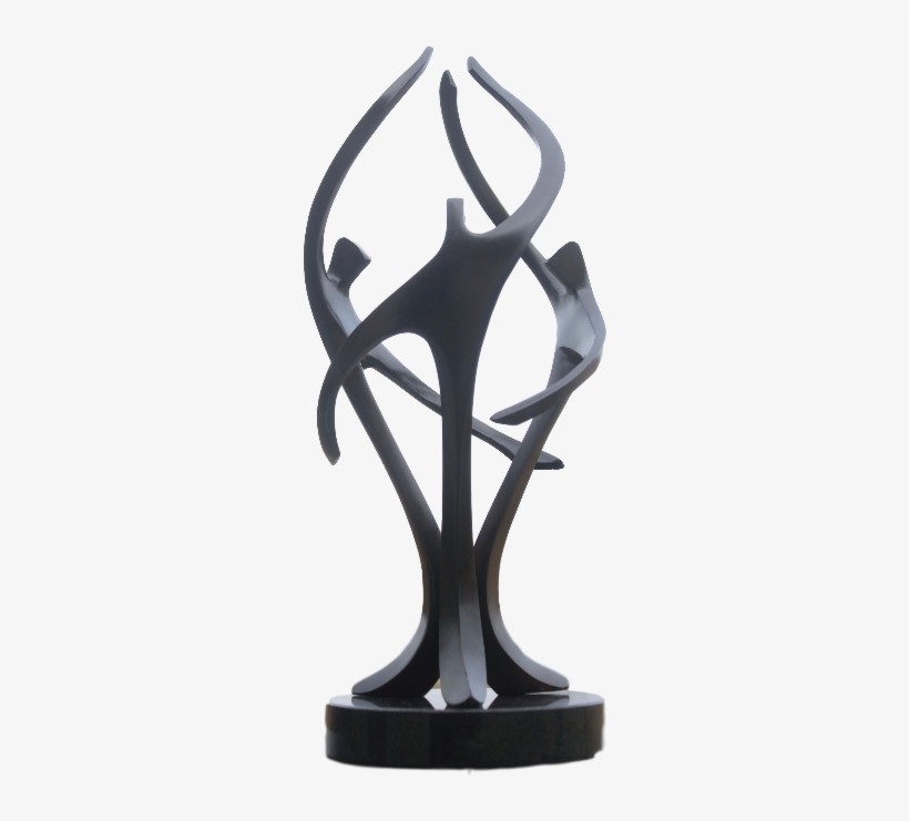 Gathering Bronze Sculpture, Bronze Statue, Abstract - Bronze Sculpture, transparent png download