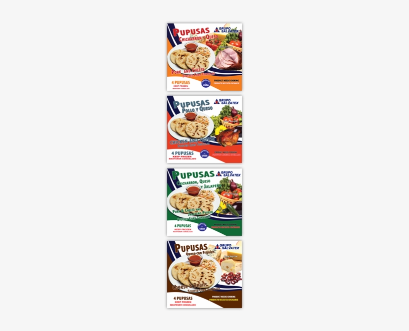 Pupusa Or “ Puputsa” , As It Was Known In The Pipiles' - Grupo Salvatex Pupusas, Cheese & Beans - 4 Pupusas,, transparent png download