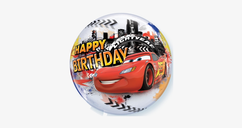 22 Cars Lightning Mcqueen Mater Birthday Bubble Happy Birthday With Lighting Mcqueen Png Image Transparent Png Free Download On Seekpng