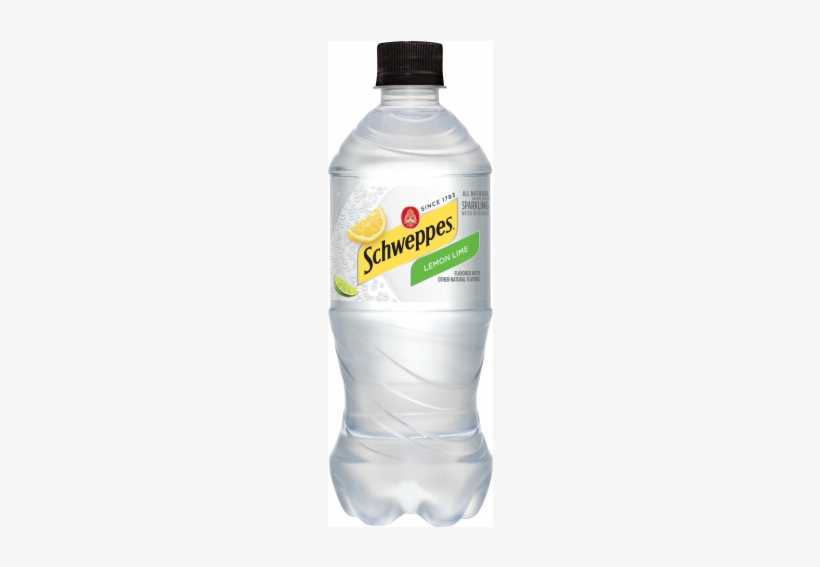 Schweppes Lemon Lime Sparkling Seltzer Water/sparkling - Schweppes Seltzer 20 Oz, transparent png download