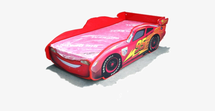 Bawas Furnishers Lightning Mqueen Car Bed - Car, transparent png download
