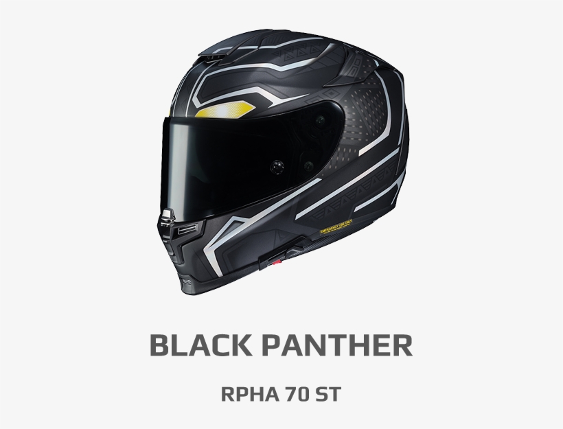 Previousnext - Black Panther Hjc Helmet, transparent png download