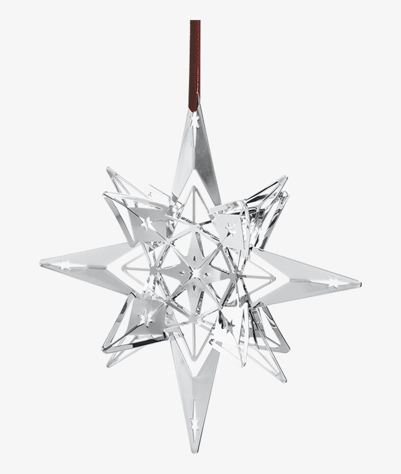 Star Hanger Oe13 Soelvfarvet Karen Blixen - Starhanger 13 Cm, Silverplated, transparent png download