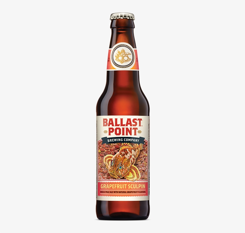 Ballast Point Sculpin Ipa 12oz Bottle Case - Ballast Point Habanero Sculpin, transparent png download