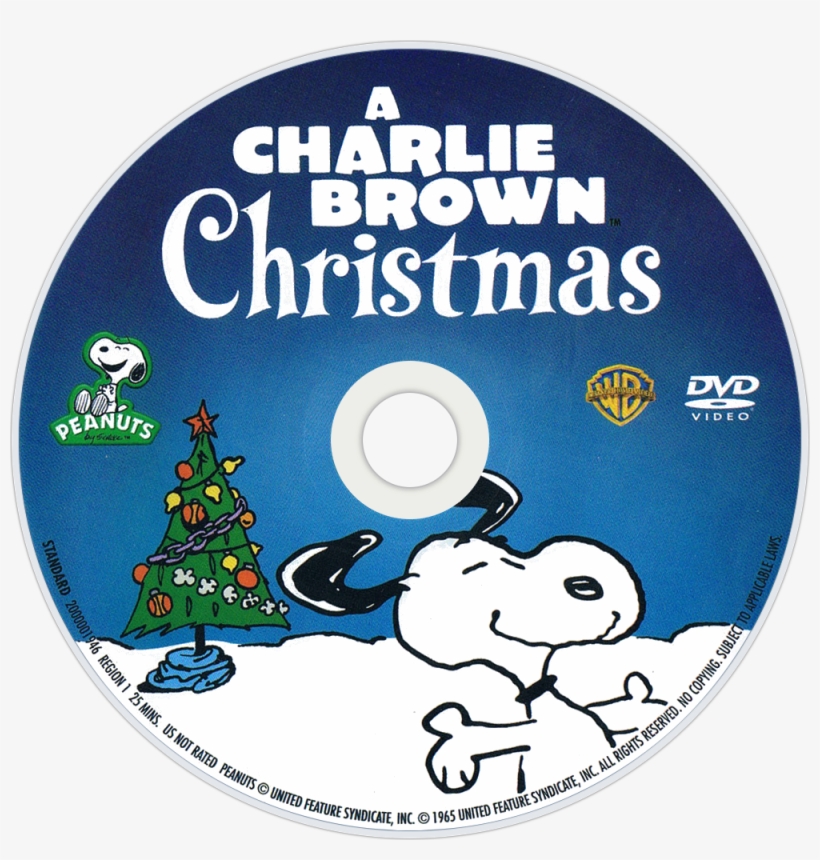 A Charlie Brown Christmas Dvd Disc Image - Charlie Brown Christmas By Vince Guaraldi, transparent png download
