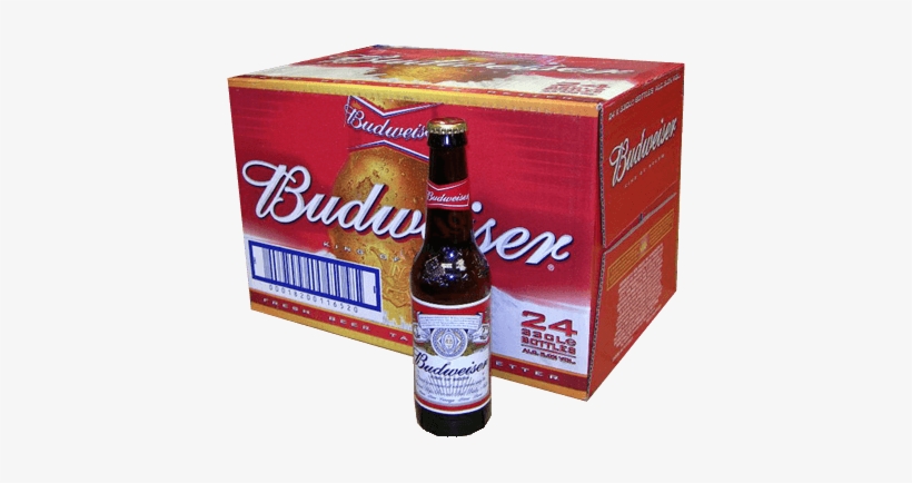 Budweiser Bottles 24x33cl - 24 Budweiser, transparent png download