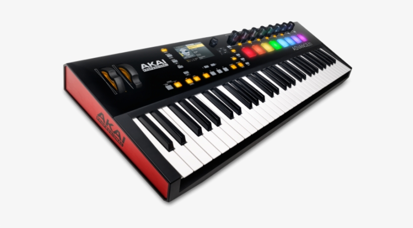 Akai Professional Advance61 Image - Akai Advance 61 Midi Keyboard, transparent png download