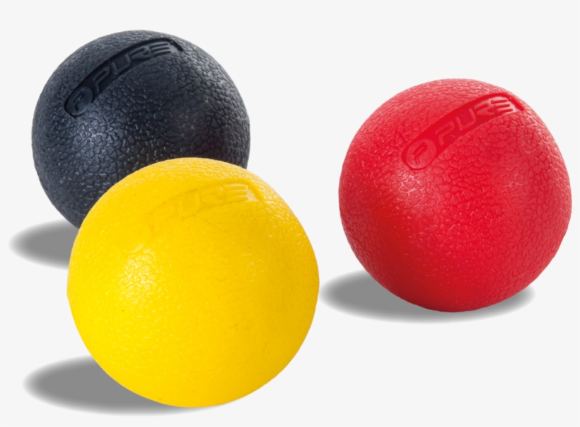 Massage Ball Set - Pure2improve Three Piece Massage Ball Set 5cm P2i200190, transparent png download