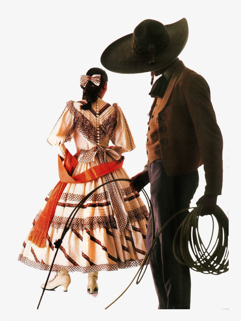 Rodeo Man And Woman - Traje De Charro Y Escaramuza, transparent png download