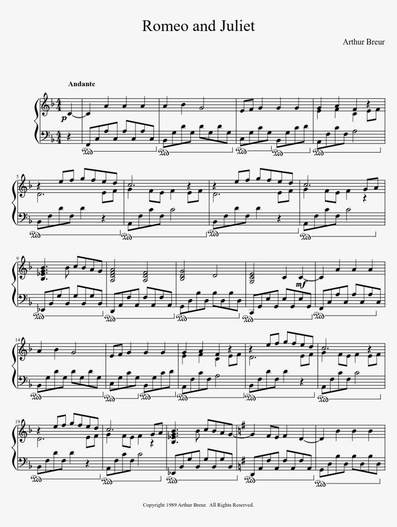 Romeo And Juliet - Zyryab Paco De Lucia Pdf, transparent png download