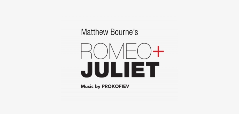 Branding For Matthew Bourne's Romeo & Juliet - Romeo And Juliet Matthew Bourne, transparent png download