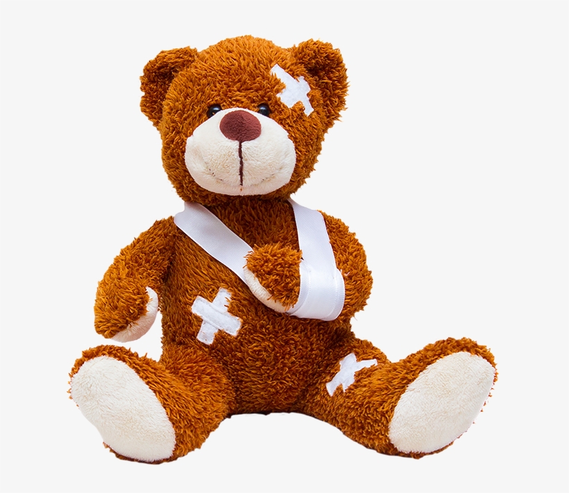 Thank You For Your Interest In Supporting Duke Children's - Injured Teddy Bear, transparent png download