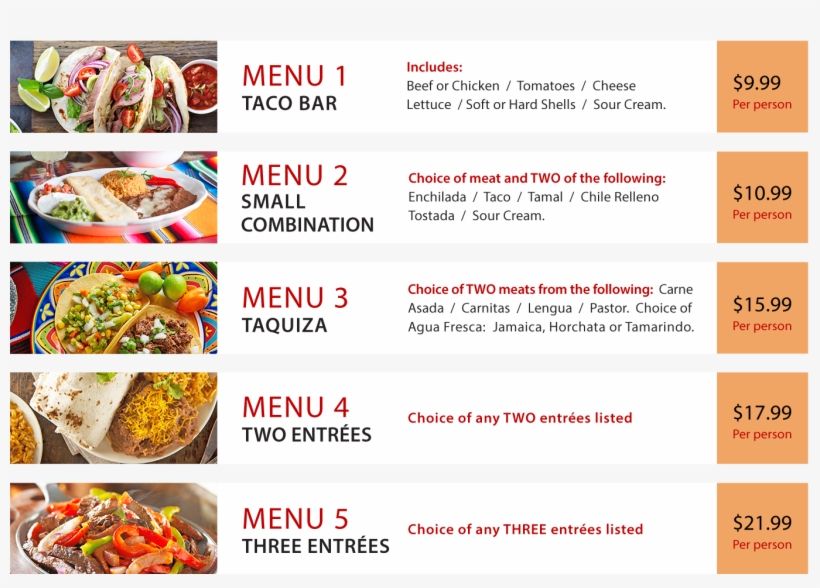 All Menu Choices Include - Smith Southwestern Southwest Cooking Wall Calendar, transparent png download