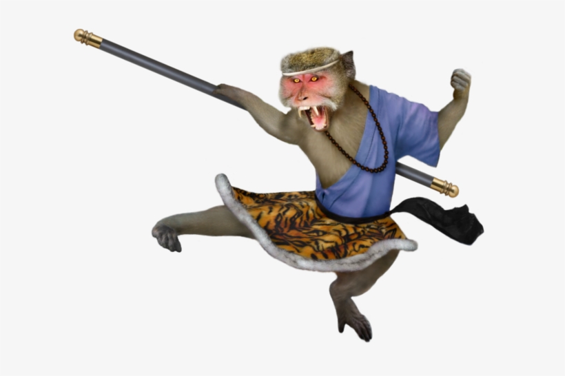 1 A Modern Depiction Of Sun Wukong (larger Version) - Journey To The West, transparent png download