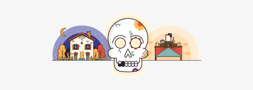 Kooltura Diadelosmuertos Rectangle - Kooltura Marketing, transparent png download