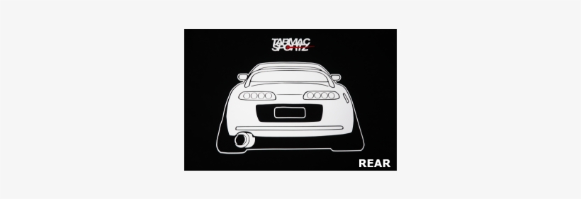 Tarmac Sportz Toyota Supra T Shirts- Optional Personalisation - Toyota Supra, transparent png download