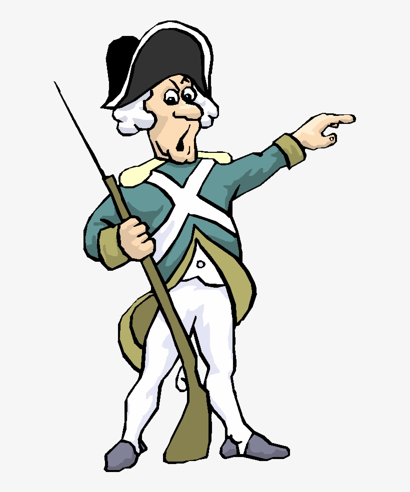 British - Revolutionary War Soldier Clipart, transparent png download