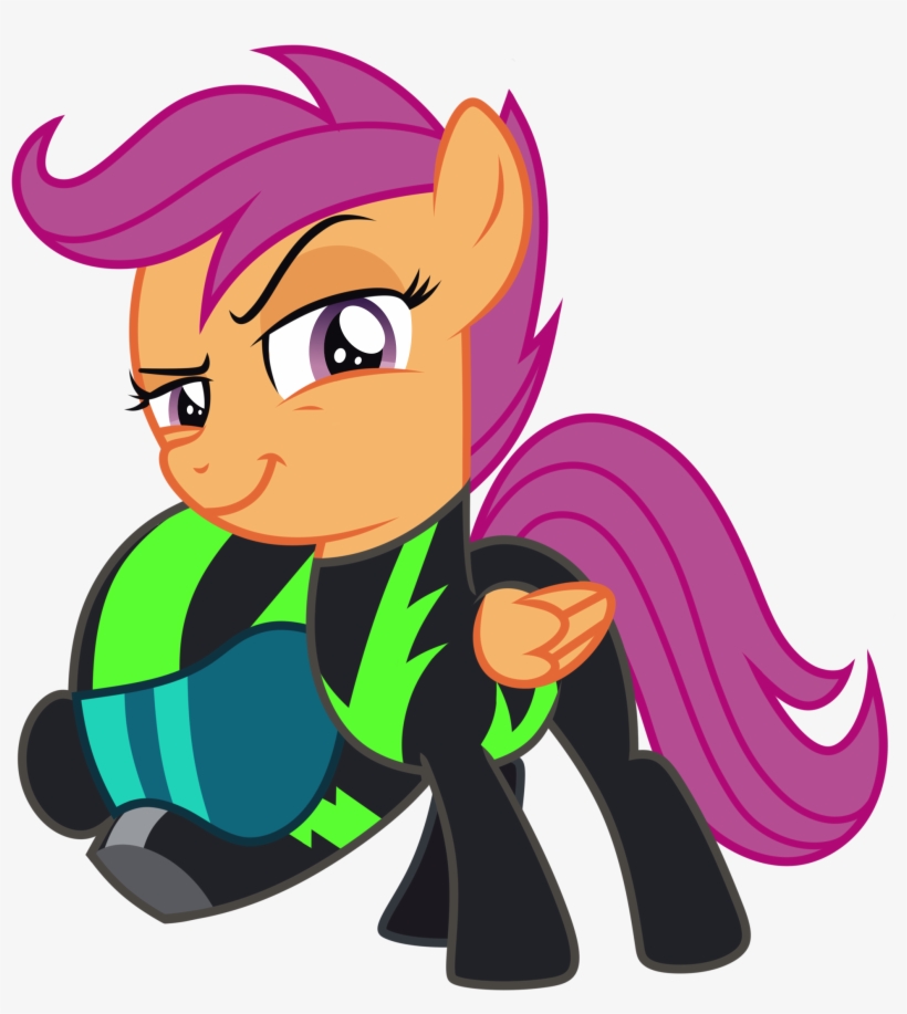 1810199 Safe Artist Colon Jellmelon Scootaloo The Washouts - My Little Pony: Friendship Is Magic, transparent png download