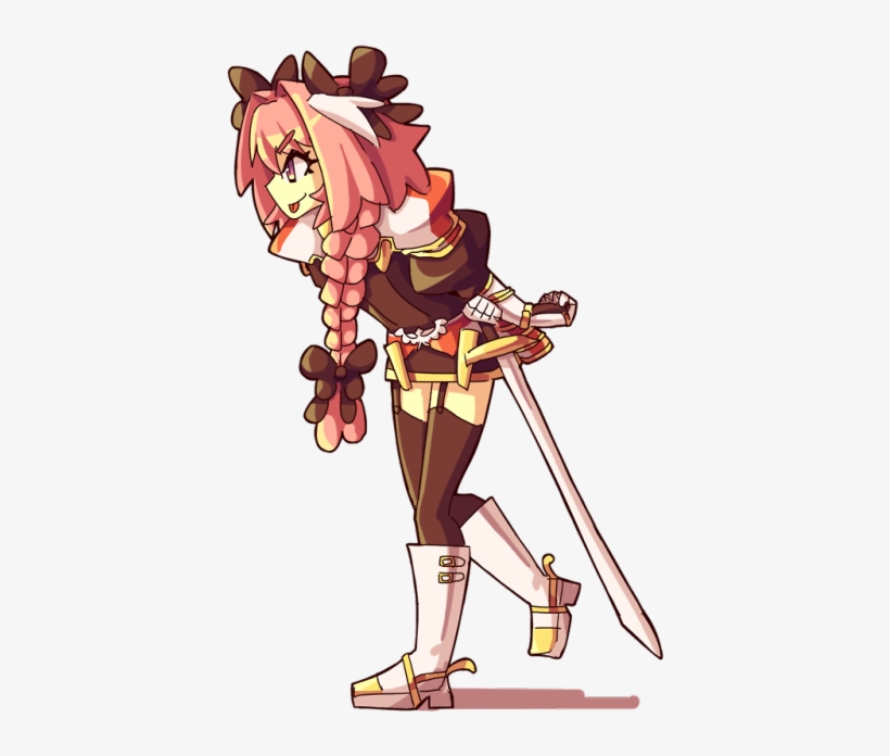 Default Pose Astolfo Doodle To Break Boredom - Tumblr, transparent png download