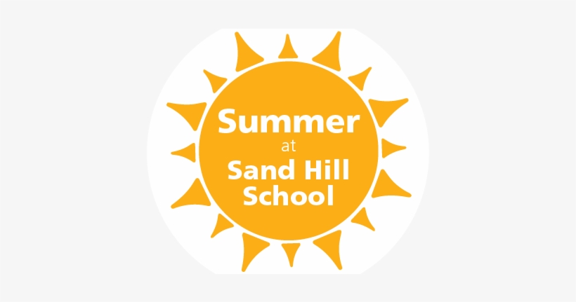 Summer At Sand Hill School Sun - Sand Hill School, transparent png download