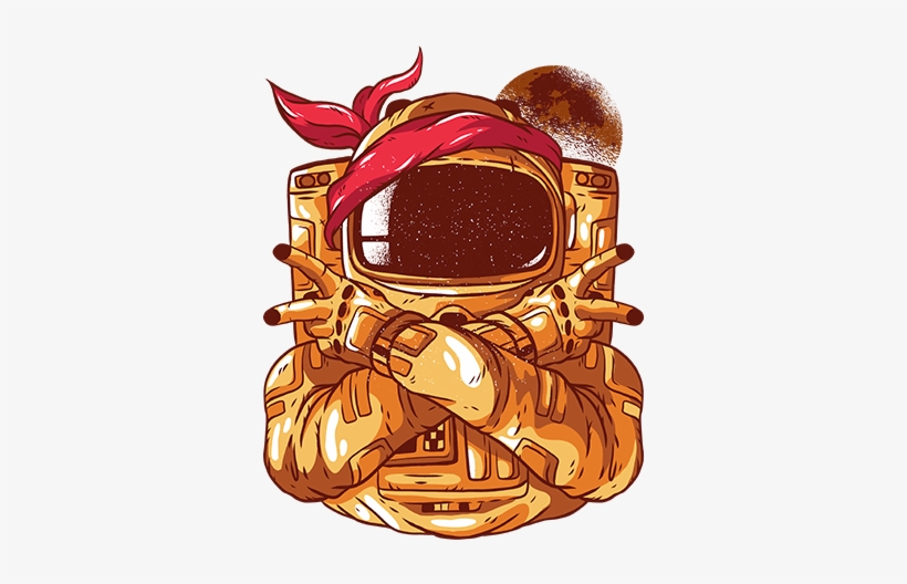 Astro Gangsta Sublimation Dryfit Shirt - T-shirt, transparent png download