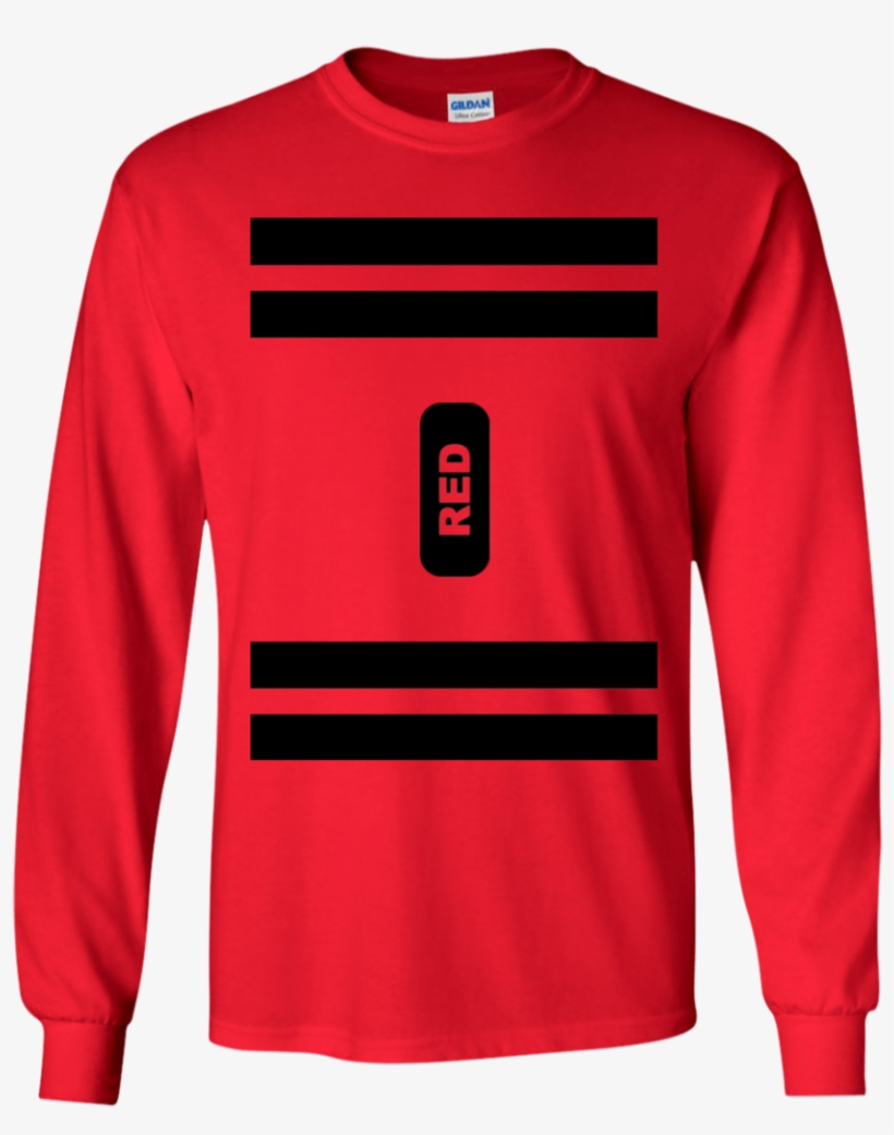 Red Crayon Costume Long Sleeve T-shirt - Always Be A Narwhal Shirt, Hoodie, Tank, transparent png download