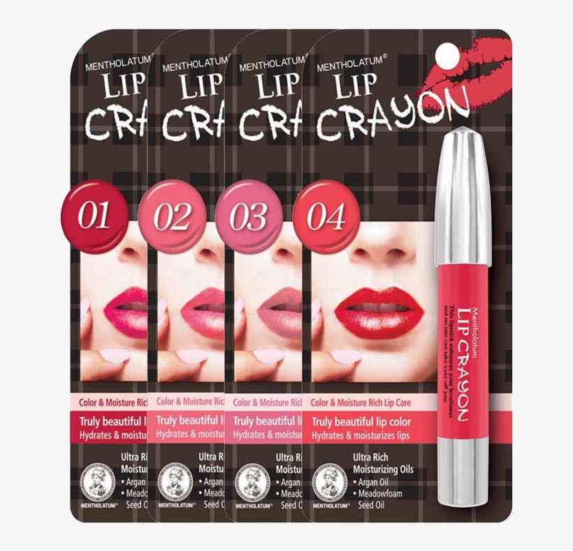 Mentholatum Lip Crayon - Lip Baby Crayon Lip Balm (3 G), transparent png download