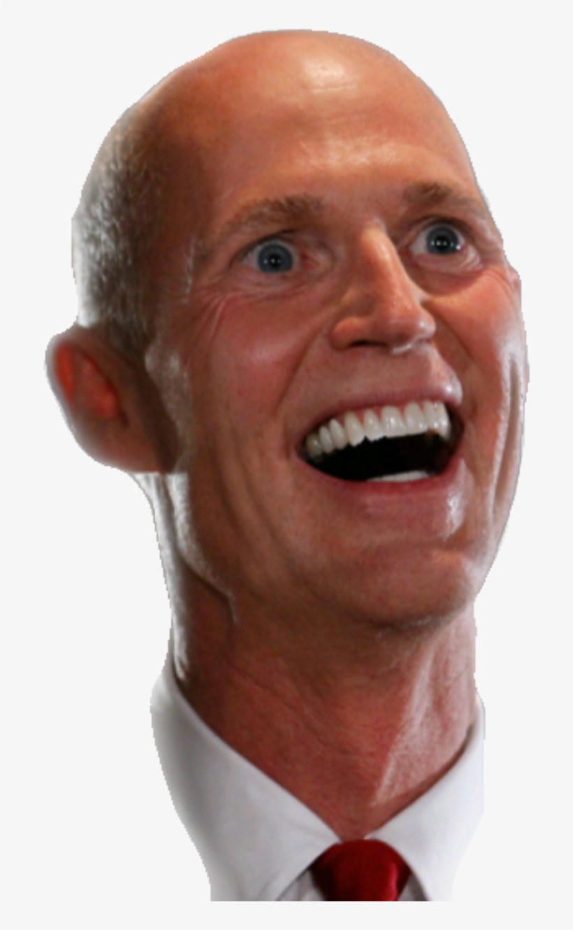 Personrick Scott's Happy Pencil Face As Seen On Lastweektonight - Rick Scott, transparent png download