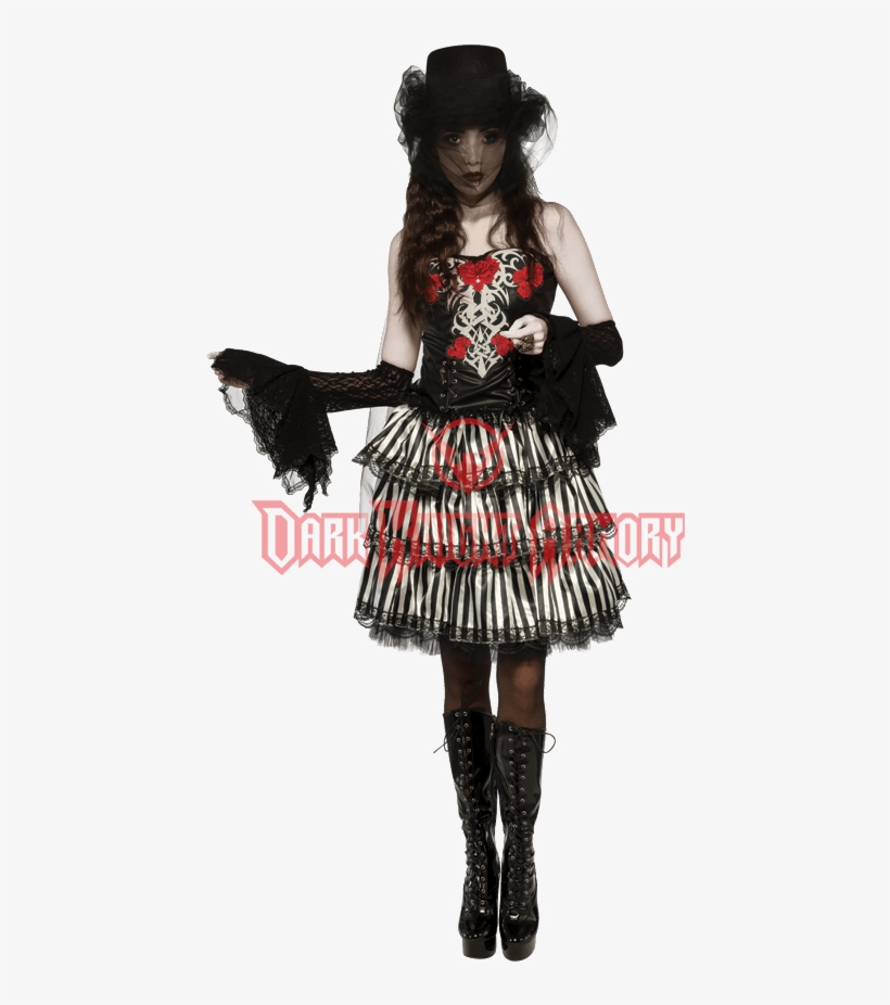 Zoom - Dia Los Muertos Steampunk Costume, transparent png download