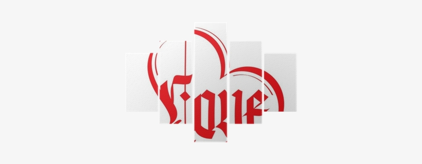 Gothic Lettering - Typography, transparent png download