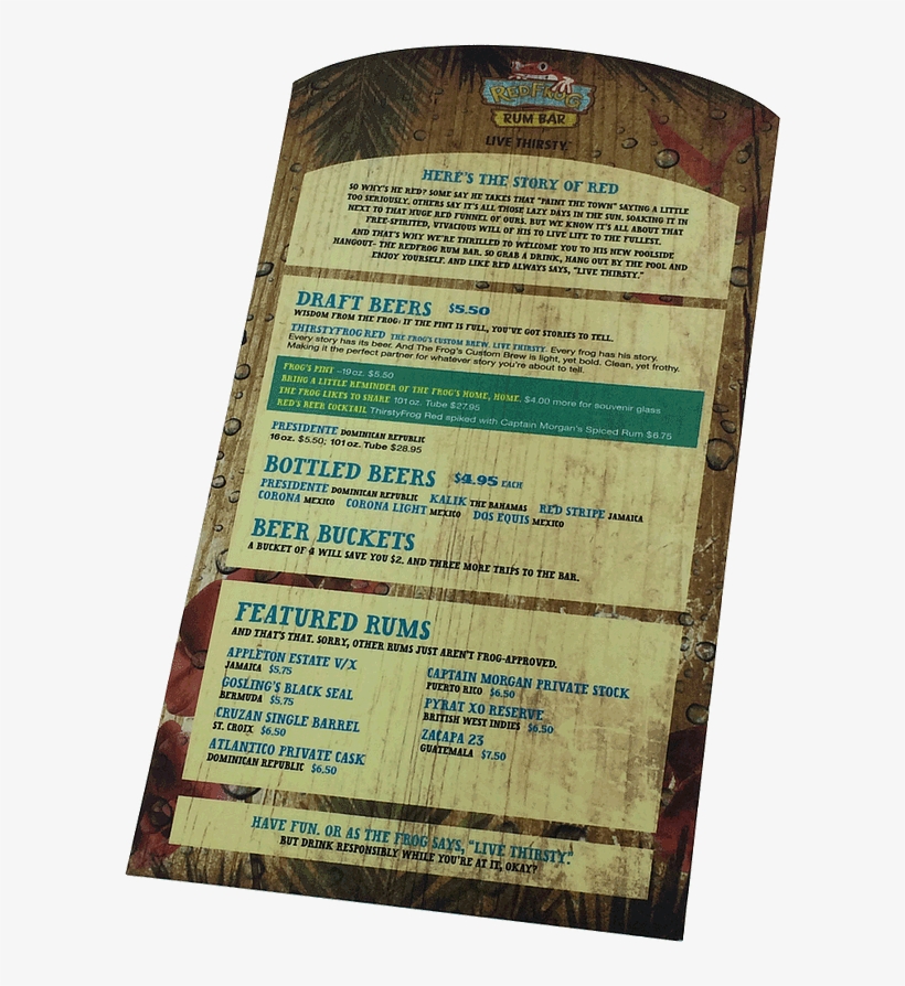 Custom Shape Pool Menu - Carnival Breeze, transparent png download